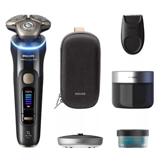 Philips i9000 Prestige Ultra XP9400/31 noir d'encre, Quick Clean Pod, pochette premium — photo officielle