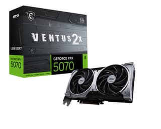 MSI GeForce RTX 5070 12G Ventus 2X OC — photo officielle