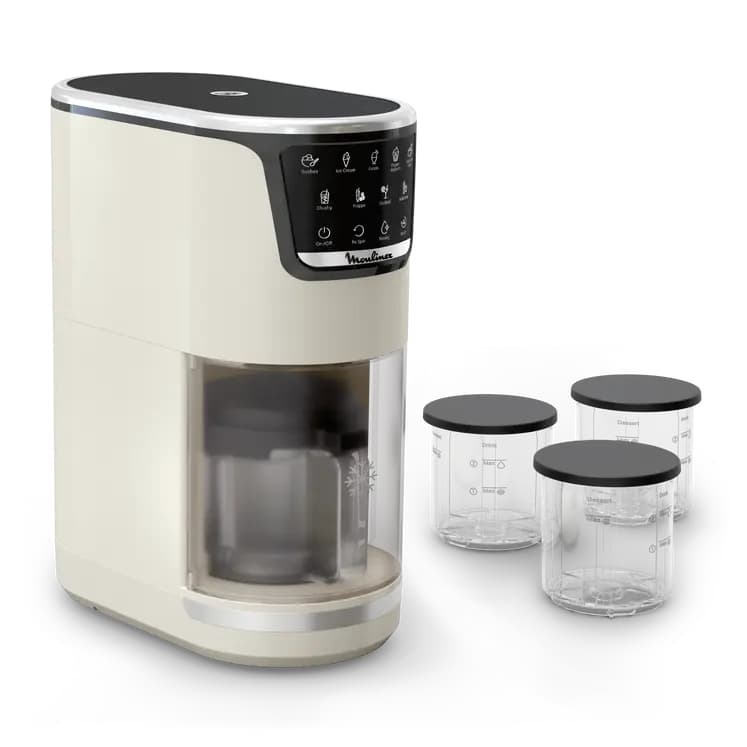 Moulinex Dolci Beige / 3 bols Tritan de 473 ml