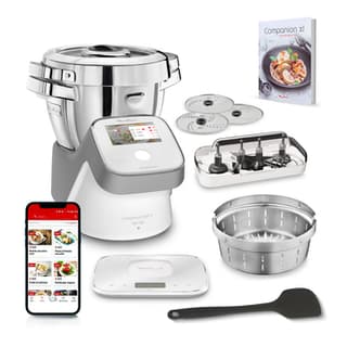 Moulinex i-Companion Touch XL Blanc et argent — photo officielle