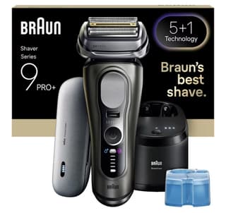 Braun Series 9 Pro+ 9675cc avec station SmartCare 6-en-1 et étui PowerCase — photo officielle