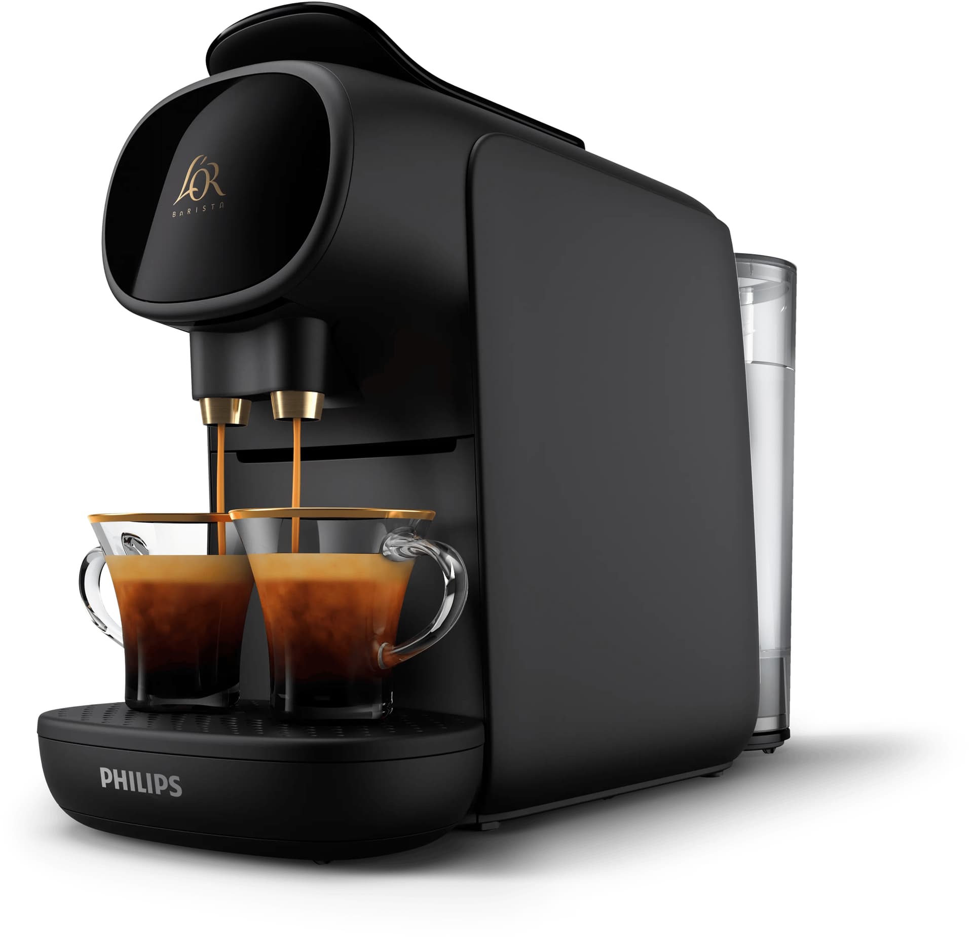 L'OR Barista Sublime Piano Noir (autres : Satin Blanc, Cashmere Gris, Bleu Nuit, Sunset Rubis en rupture)