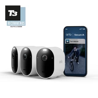 Arlo Arlo Pro 6 2K+ (Pro Security Camera 6e gén.) caméra extérieure sans fil 2K+ HDR avec projecteur et sirène / blanc / unité — photo officielle
