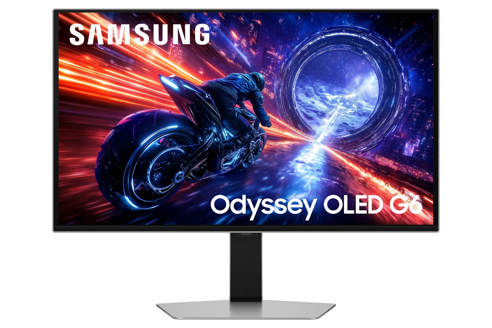 Samsung Odyssey OLED G6 G60SF argent