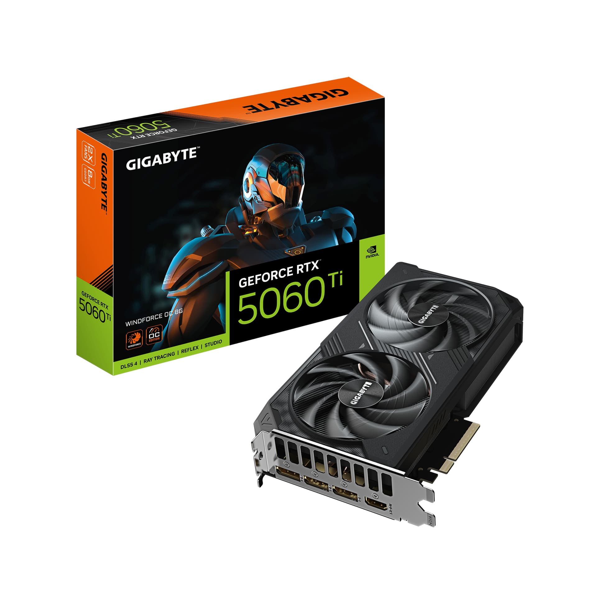 Gigabyte GeForce RTX 5060 Ti Windforce OC 8G