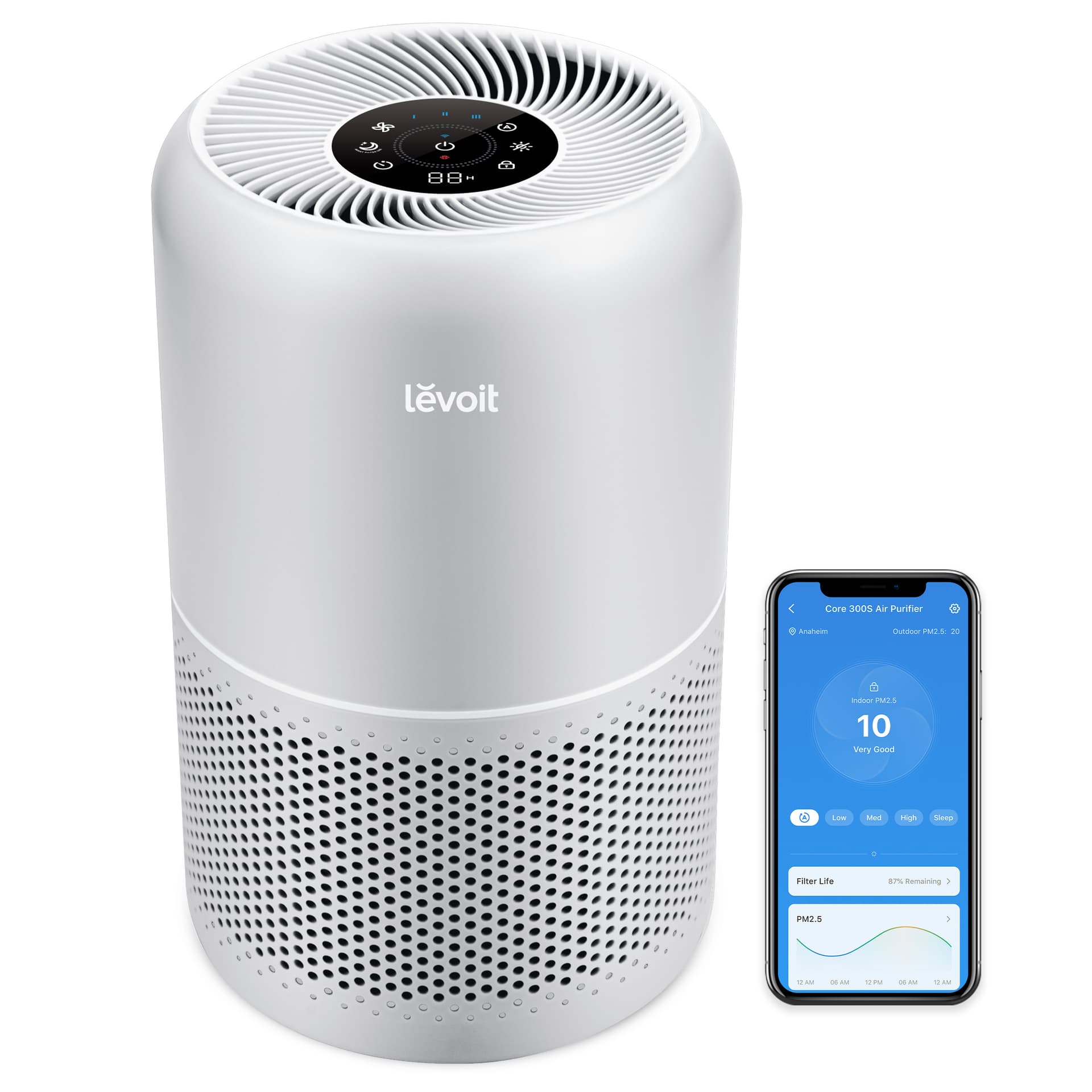Levoit Core 300S Pro Blanc
