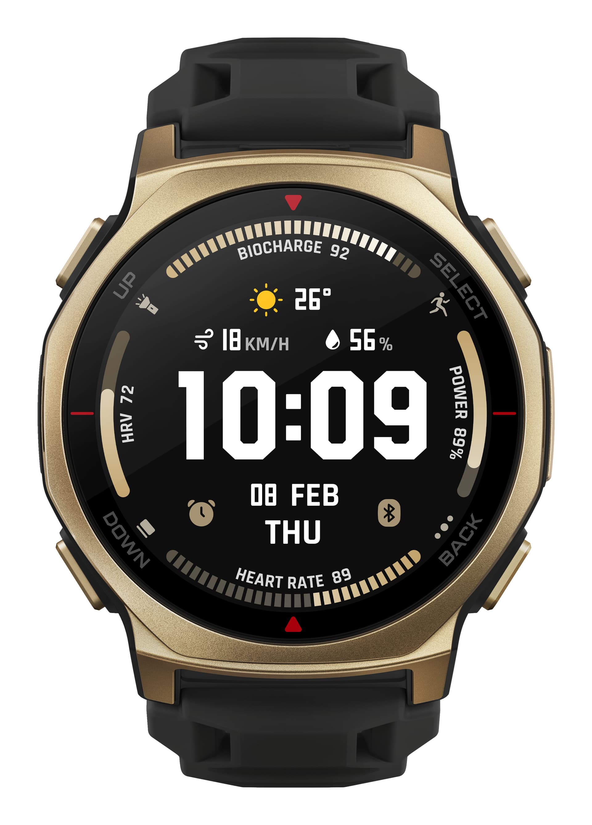 Amazfit T-Rex 3 Pro 44 mm / Or noir (Black Gold)