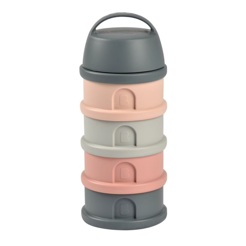 Béaba Doseur lait gris rose