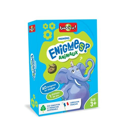 Bioviva Mes premières énigmes Animaux