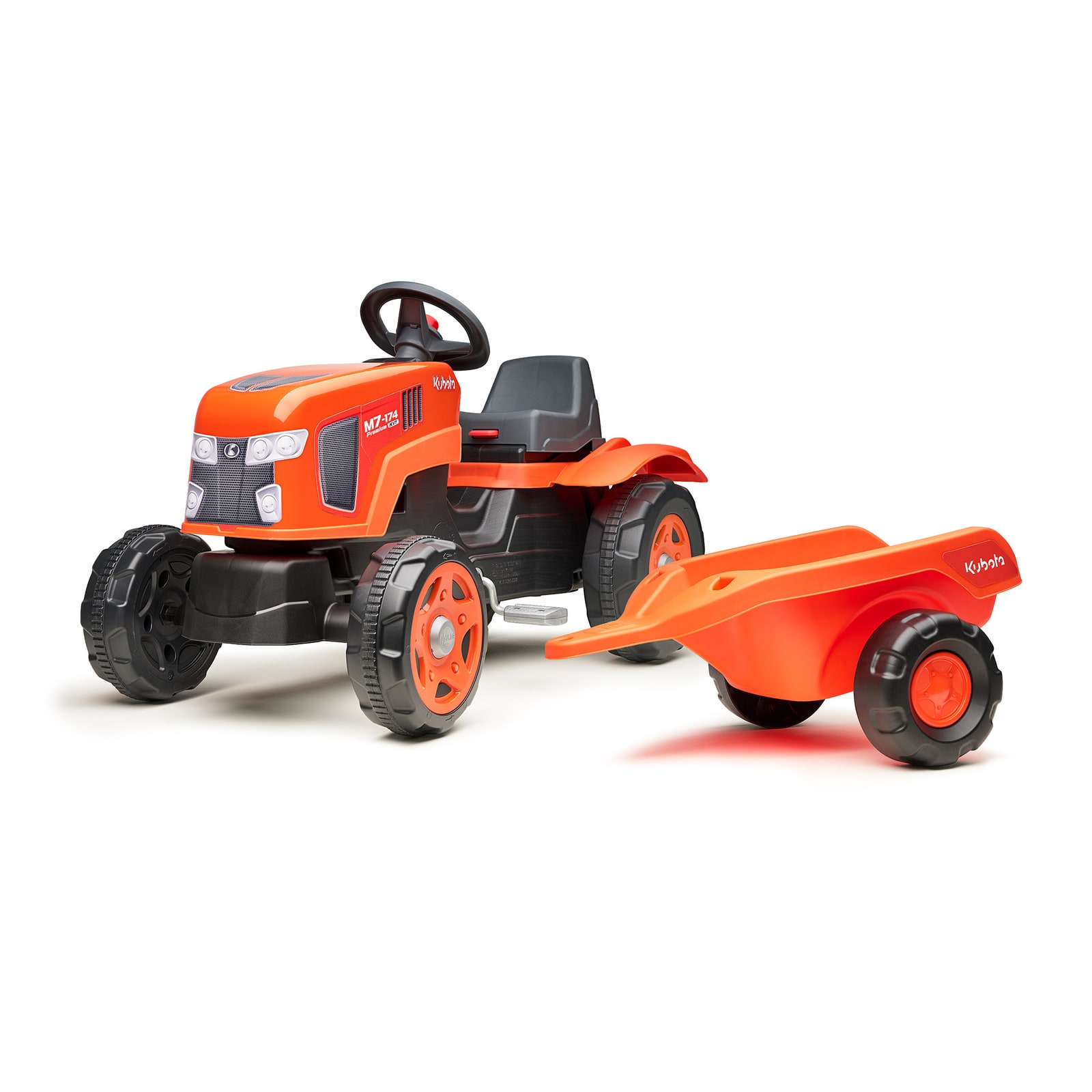 Falk Kubota avec remorque