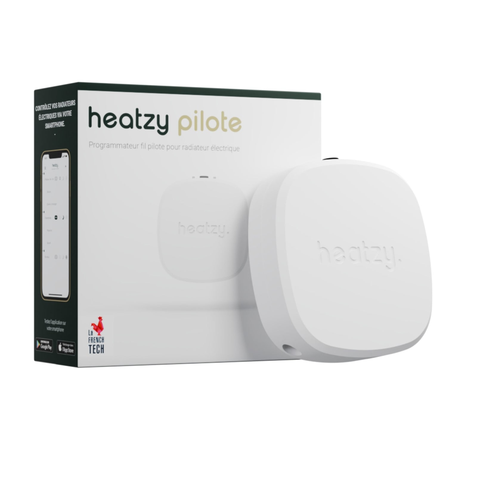 Heatzy Pilote Module seul pour 1 radiateur electrique fil pilote