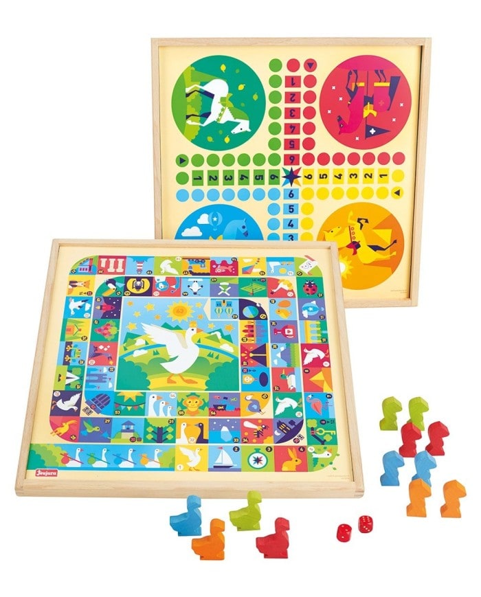 Jeujura Jeu de l'oie et petits chevaux