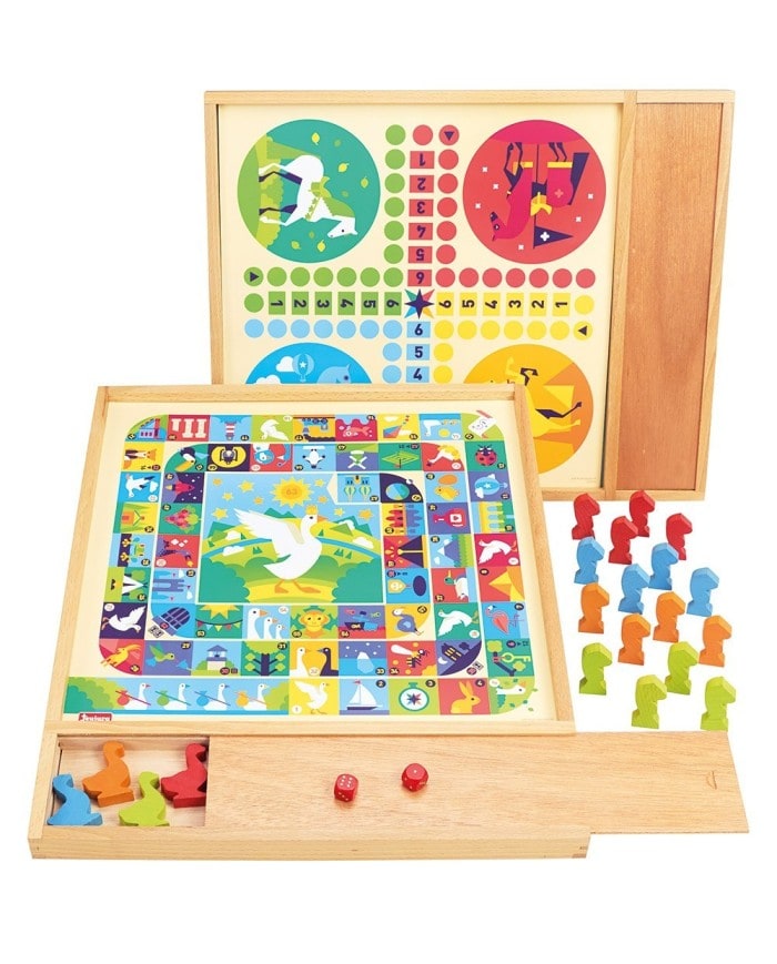 Jeujura Jeu de l'oie et petits chevaux