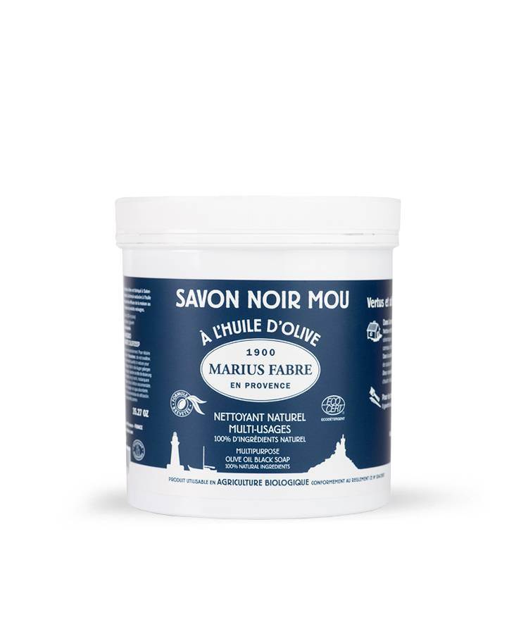 Marius Fabre Savon noir mou huile d'olive en pot