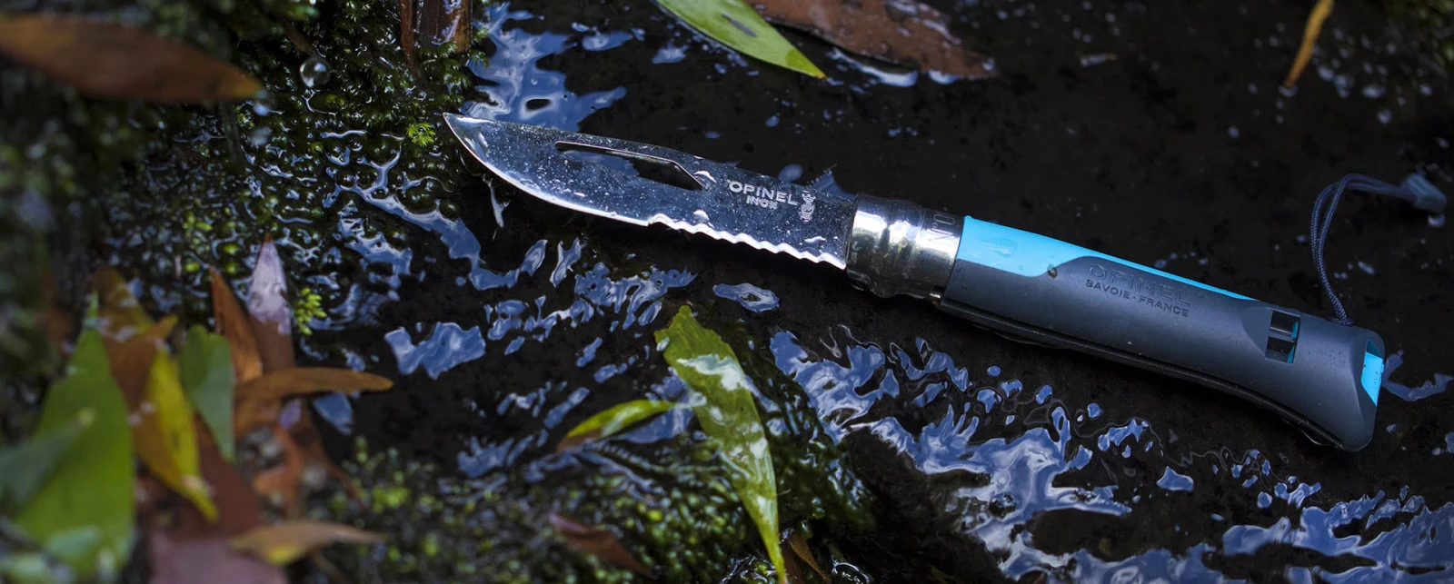 Opinel N°08 Colorama bordeaux