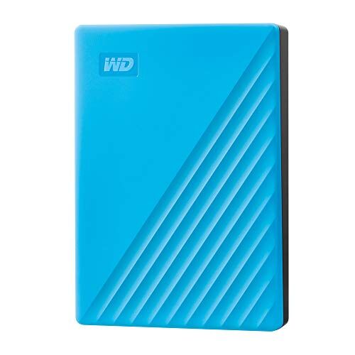 WD My Passport 4 To bleu